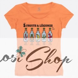 T'Shirt MC 5 fruits et légumes
