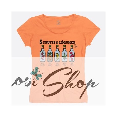T'Shirt MC 5 fruits et légumes