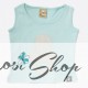 Baby Tank Top Tetine Turquoise