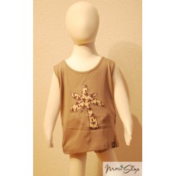 Baby Tank Top Palmier Boy Mauve